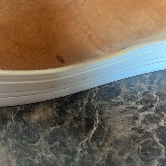 Camel brown suede boots - Picture 5 of 5